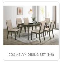 COS-ASLYN DINING SET (1+6)
